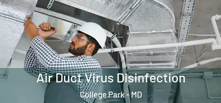 Air Duct Virus Disinfection College Park - MD